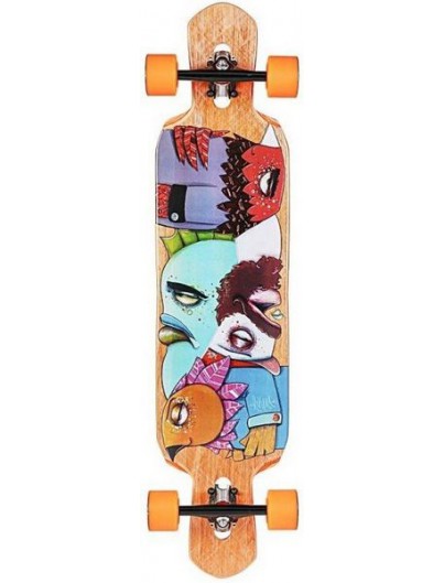 Solid Pintail Mini Longboard